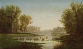 J.G. HULETT Hudson River Landscape.